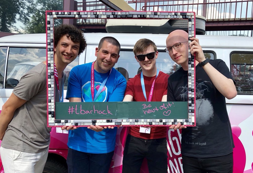 falfigo's tweet image. Germany, Scotland, Spain - #Develovers united at the 2nd #ESN #Hackathon 😀 #tbarhack