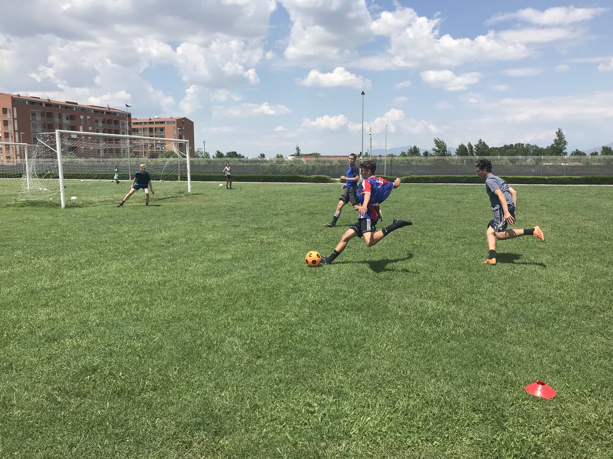 BWIntFootball's tweet photo. Third Day if camp in Napoli. Great set of players attending this year. Today seen out #BWIFP coaches deliver physiology testing. Players seeing improvements in scores from last year. @BoltonWhitesHtl @OfficialBWFC 🌍⚽️ https://t.co/tImZl3ckxE