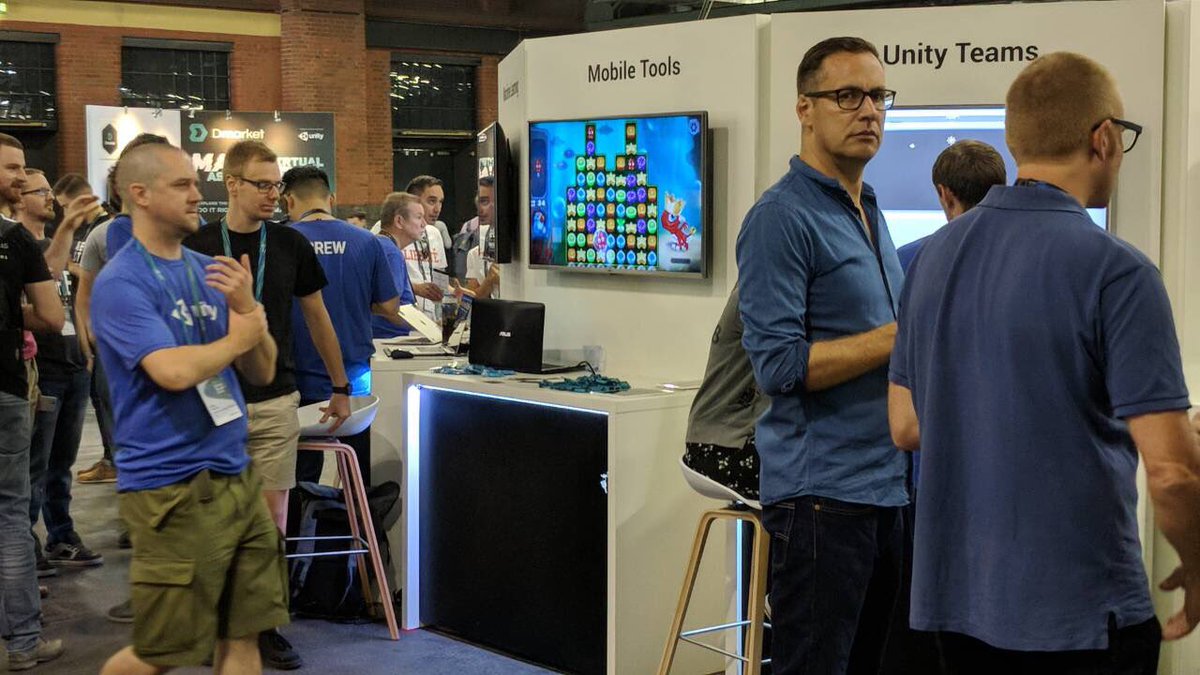 TwoDesperados's tweet image. Yesterday #UniteBerlin2018 officially began with an amazing first day! A lot of unbelievable presentations, talking about Unity AR Editor to new animation system and of course #nestedprefabs 😮
#madewithunity
