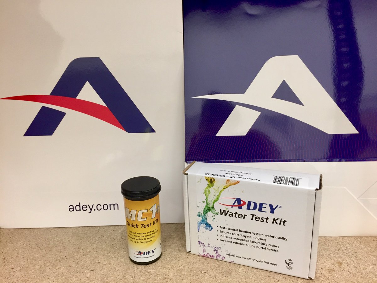 ADEY_Pro's tweet image. It's #WinItWednesday time again! For a chance to win and ADEY Quick Test Kit and an ADEY Water Test Kit, simply FOLLOW, LIKE + RETWEET! We will pick 10 winners! 

Competition closes Monday 02/07/18. Good luck! 👍🎉💦