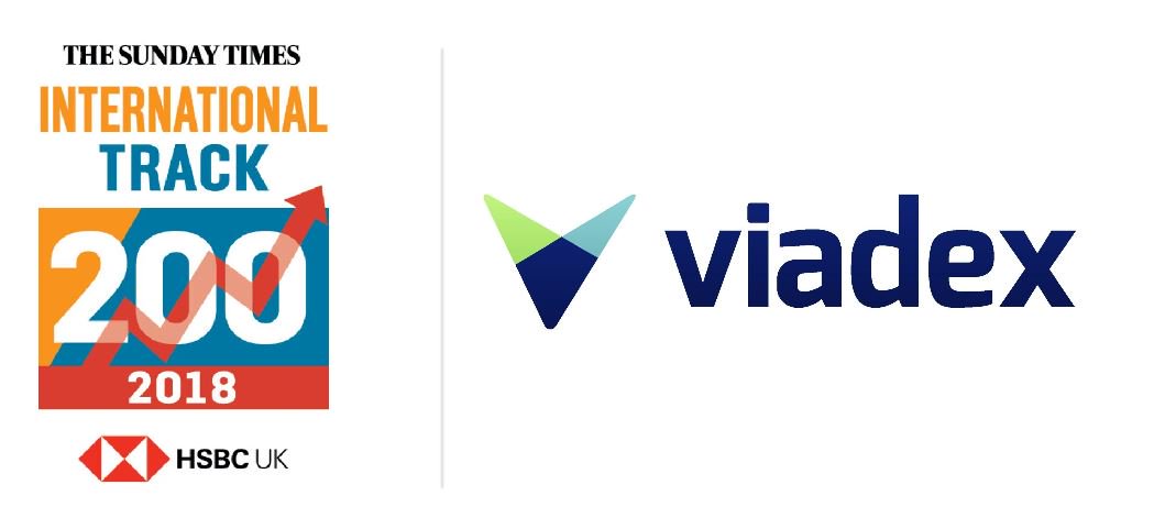 ViadexGlobal's tweet photo. We're delighted to have been placed at no. 42 in The Sunday Times HSBC International Track 200 for 2018. Thank you @HSBCUKBusiness and @ST_FastTrack #IntTrack200 https://t.co/vRYT9BNI8D https://t.co/I88vuZVtQk