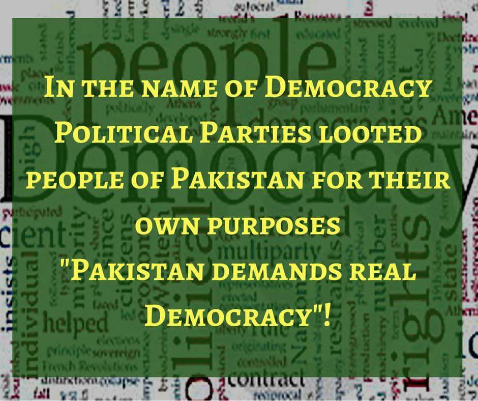 RiffatK65272222's tweet image. #PrePollRigging   In the Name of democracy political parties looted people of Pakistan for thier own perpose 
' Pakistan demanda Real Democracy"!