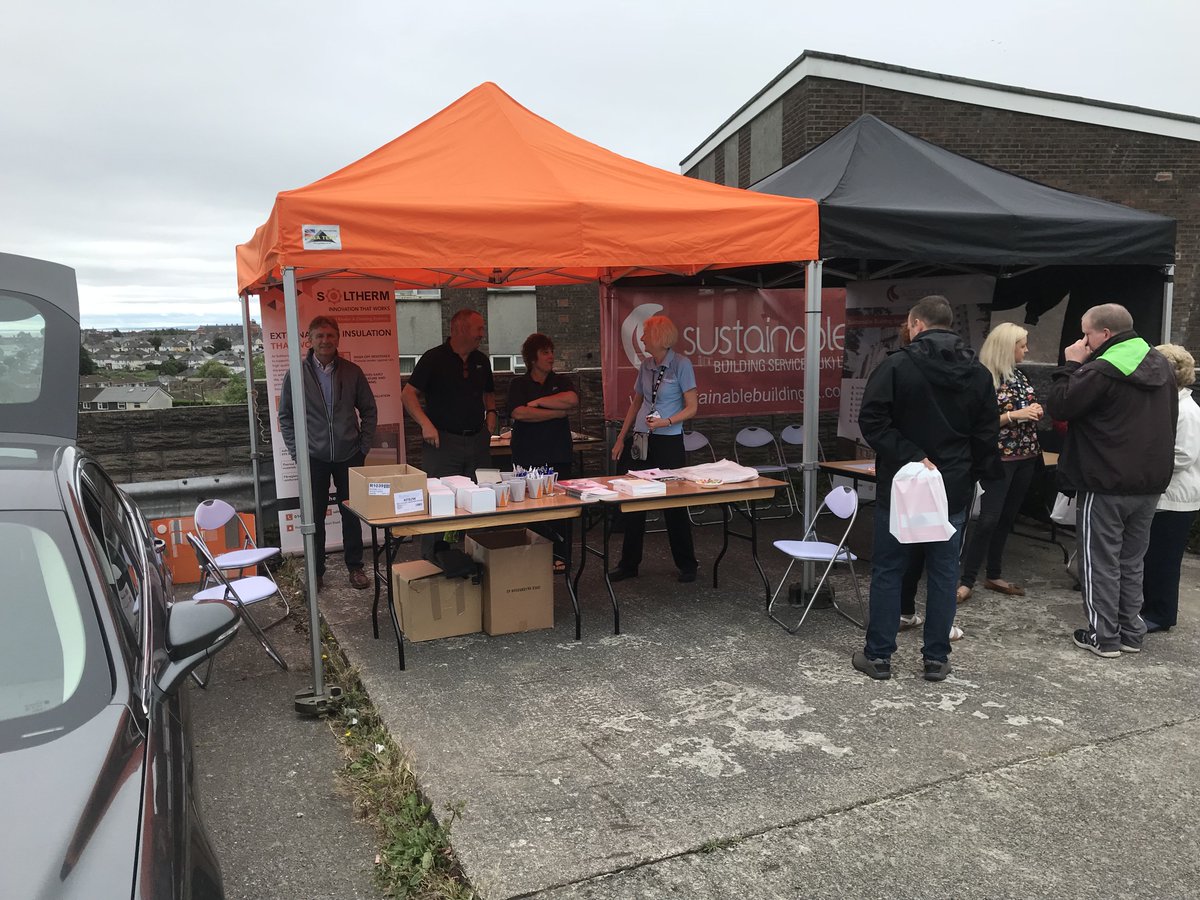 Meet the contractors day at Dale Court, Barry <a href="/SustHomes/">Sustainable Homes</a> <a href="/VOGCouncil/">Vale Council 🏴󠁧󠁢󠁷󠁬󠁳󠁿🇺🇦</a>