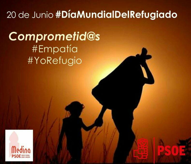 PSOEArabes's tweet photo. Ante el fascismo #Humanismo
Con las víctimas #Empatía
Frente al miedo y odio #Pedagogía.
#YoRefugio
#YoSoySocialista https://t.co/AnDPnrmvwX