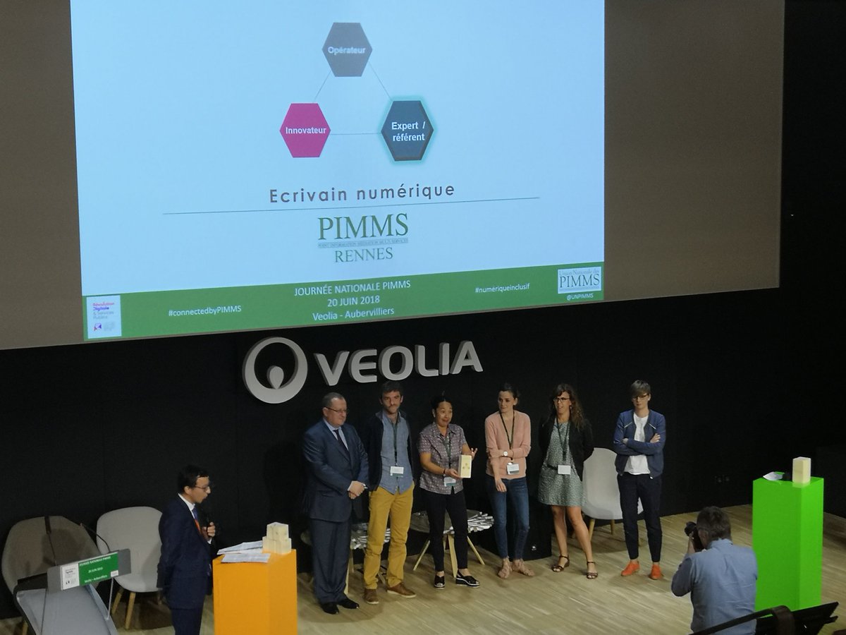 ElbazePro's tweet photo. Un beau moment de valorisation des initiatives et des faiseurs des @UNPIMMS, jury présidé par @OrianneLedroit 
#connectedbyPIMMS 
Chapeau bas ! https://t.co/F4dC6MLw3J