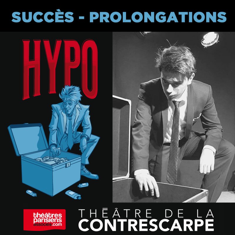 nathalieandrieu's tweet photo. SUCCÈS-PROLONGATIONS - Dimanche 24 juin à 15h - Nouvelle date pour la pièce #hypo avec Lucas @lucaandrieu au @ContrescarpeT (Paris, 5e) "Le digne héritier d'Argan" "Le nouveau malade imaginaire" dixit la presse parisienne. Résa. 01 42 01 81 88 https://t.co/eolIpKLBk8