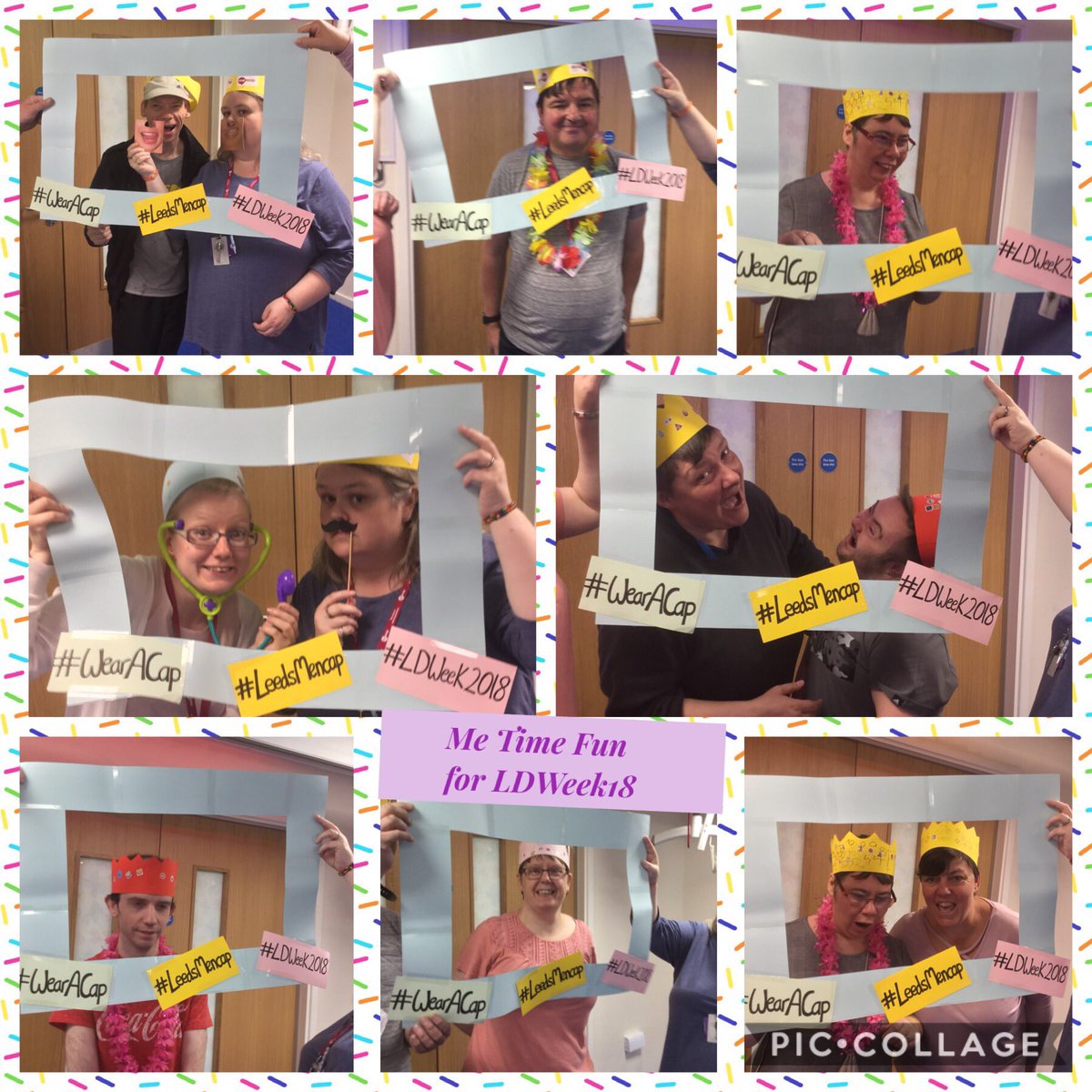 Celebrating LDWeek18 <a href="/LEEDSMENCAP/">Leeds Mencap</a> #wearacap #leedsmencap #LDWeek18 #LDWeek2018  #mencap_charity #Leeds  #LeedsLDWeek  #yay