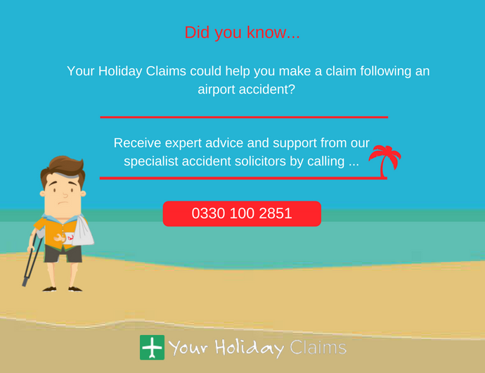 YHC_Solicitors's tweet photo. Have you been injured in an #airport #accident?

You could be entitled to make a no win no fee claim for compensation with help from the travel law experts at YHC.

Call 0330 100 2851 to discuss the circumstances of your case.

More here: https://t.co/dn7ykdfDZL
#TravelTuesday https://t.co/KASiGFTv67