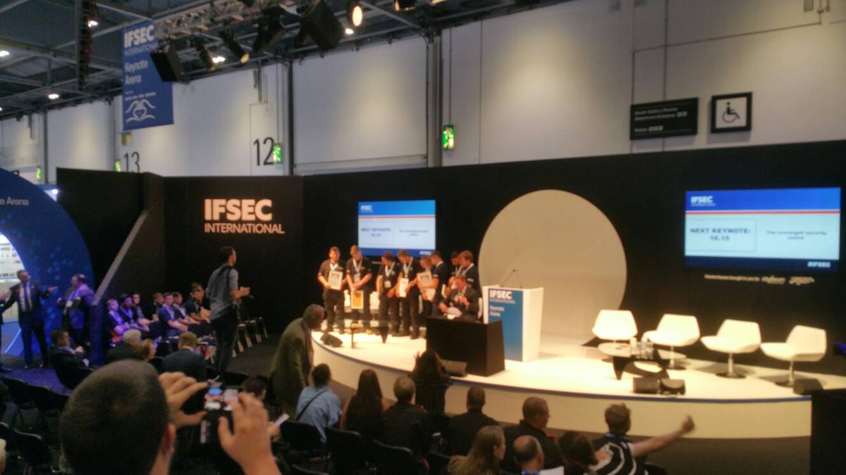 nikcommentator's tweet image. Just got back from a great couple of days attending IFSEC International at ExCel London. Took three of our top Secom Apprentices along with a view of entering them into the engineers of tomorrow comp next year! So many great things to see and lots of positive networking done! 😊