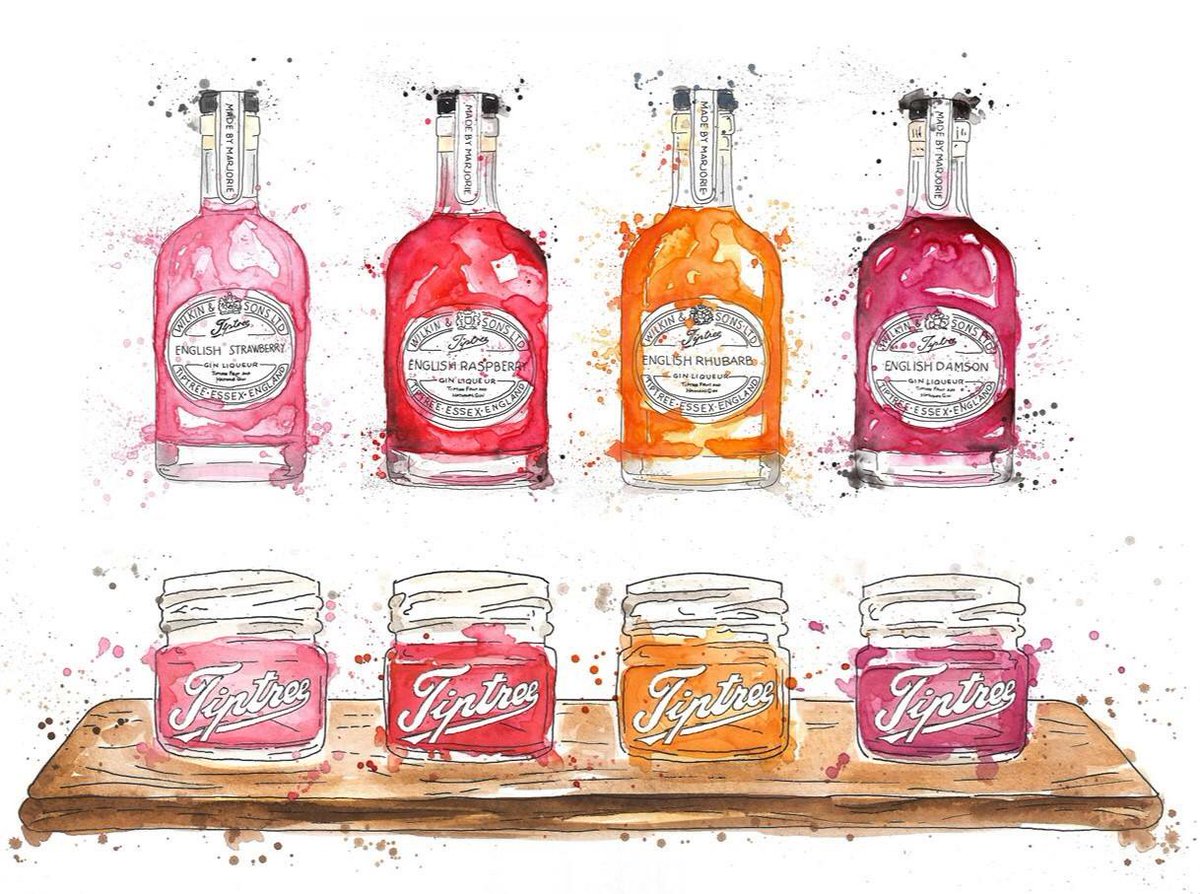 tiptree on Twitter "Win a gin flight of Tiptree Fruit Gin Liqueurs
