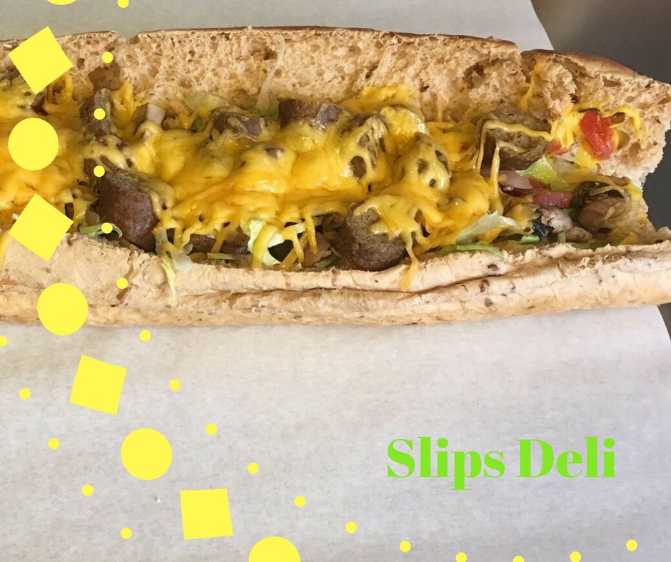 slips_deli's tweet photo. We have a large variety of sub sandwiches for vegans, vegetarians and meat lovers. Each sub is individually made in front of you.

#slipsdeli #hydepark #studentdeals #cardiganrd #freshsub #leeduniversity https://t.co/gH2bRtAKLc