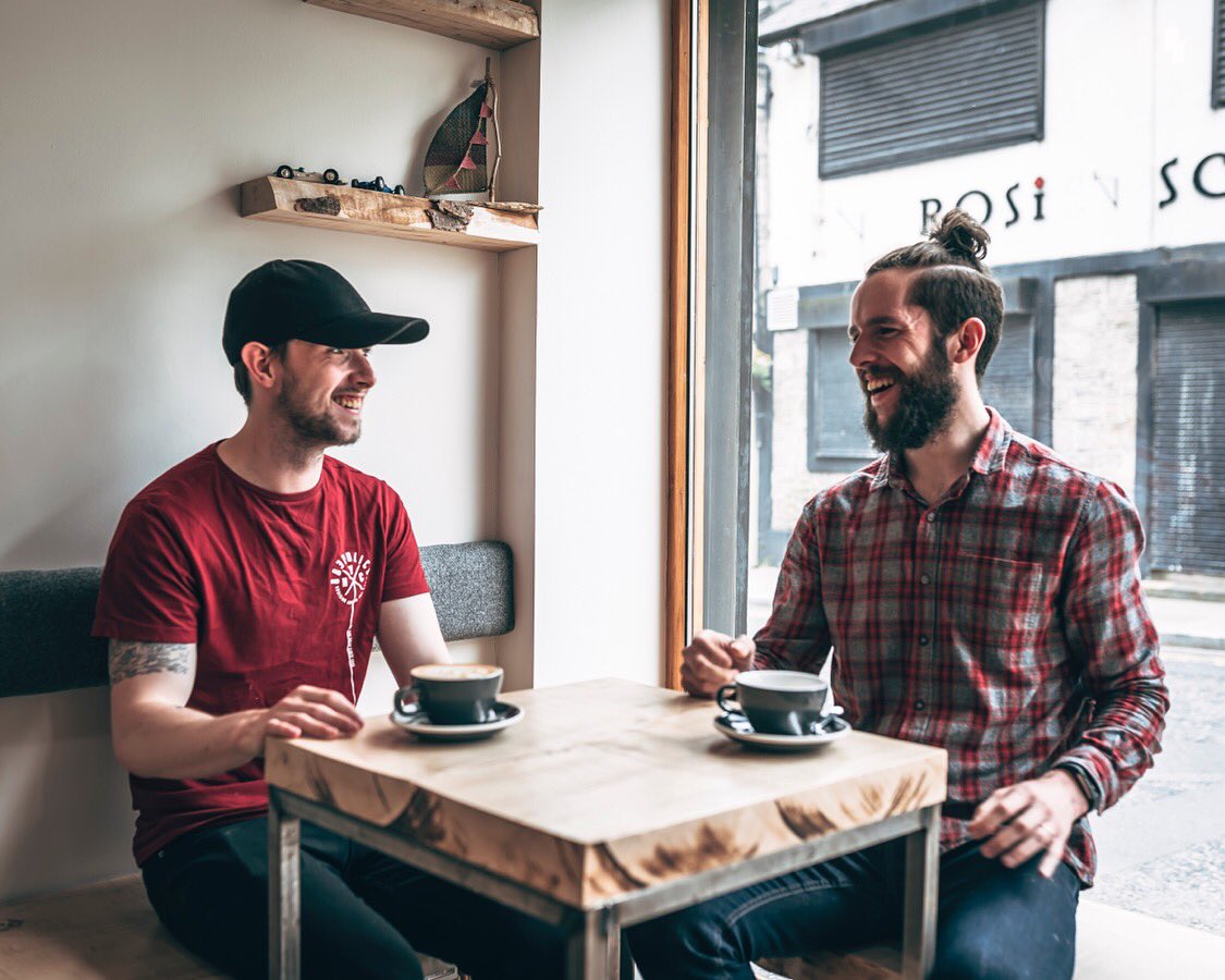 TRAITcoffee's tweet photo. Today we say goodbye to the Proctor Brothers. They will be missed! We would like to wish them all the best in their new jobs! 
-
Tomorrow we will be showing you some of the new faces you’ll be seeing about TRAIT! https://t.co/bwQSUCByZq