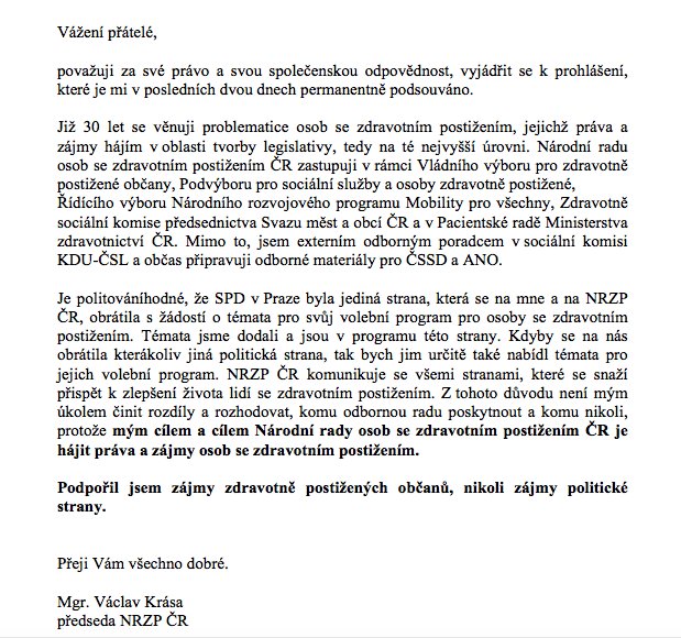 Národní rada osob se zdravotním postižením ČR (@nrzpcr) on Twitter photo 