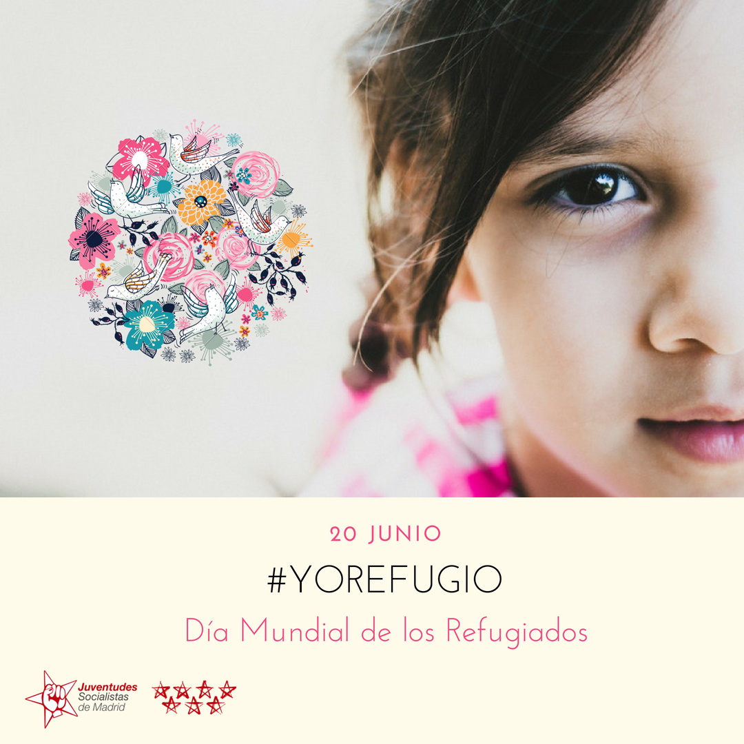 JSMadrid's tweet photo. En el #DiaMundialdelRefugiado, #YoRefugio, ¿y tú? https://t.co/uiWuxhgfeT