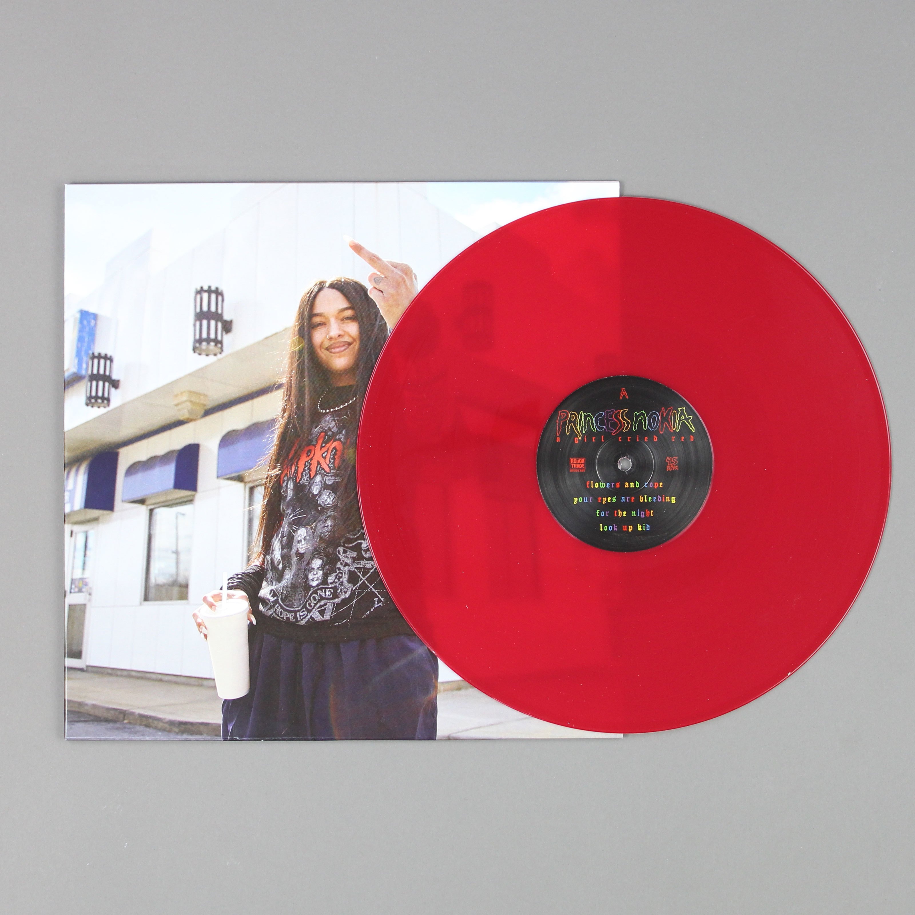 smuk loyalitet arrangere bleep on Twitter: "The new @princessnokia record "A Girl Cried Red" on red  vinyl is shipping this week on @RoughTradeRecs. Nokia bridges the gap  between the worlds of rock and rap, and