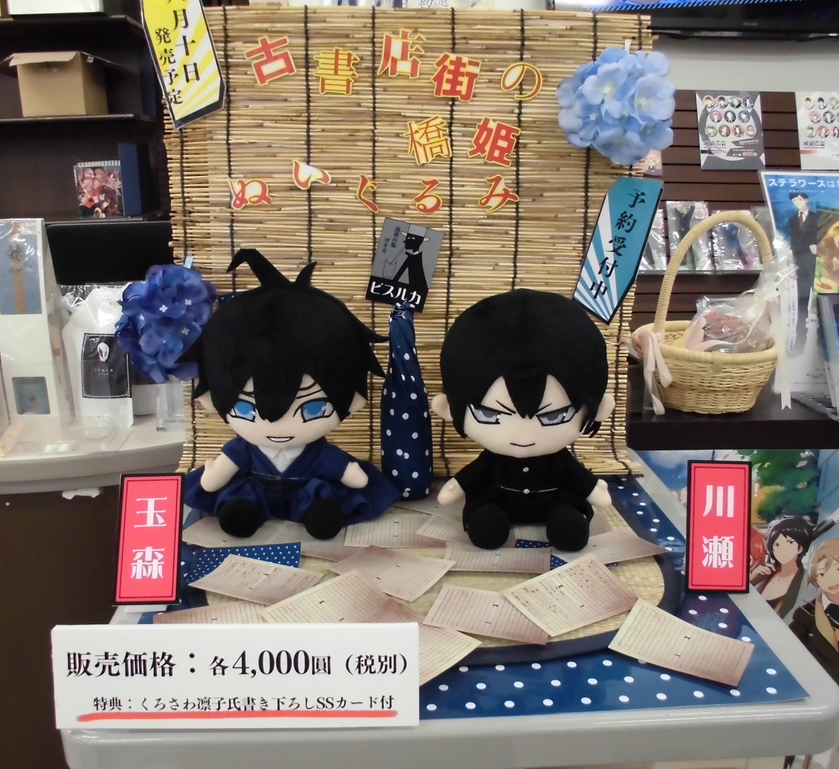 Γ 『古書店街の橋姫』 ぬいぐるみ特典 SSカード 川瀬 Amazon.co.jp: 古