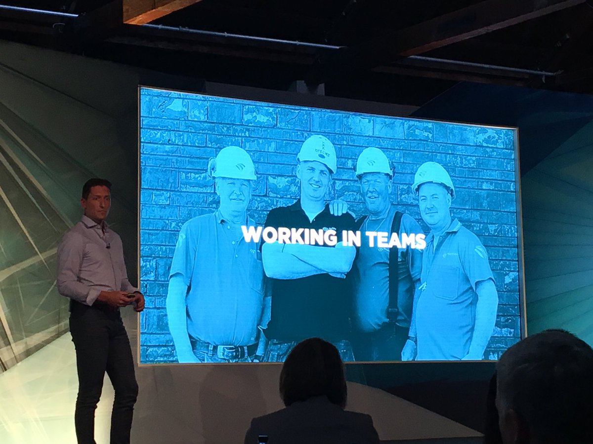 Nice job <a href="/gjditsel/">Gert-Jan Ditsel</a> !! “people is more important than technology”