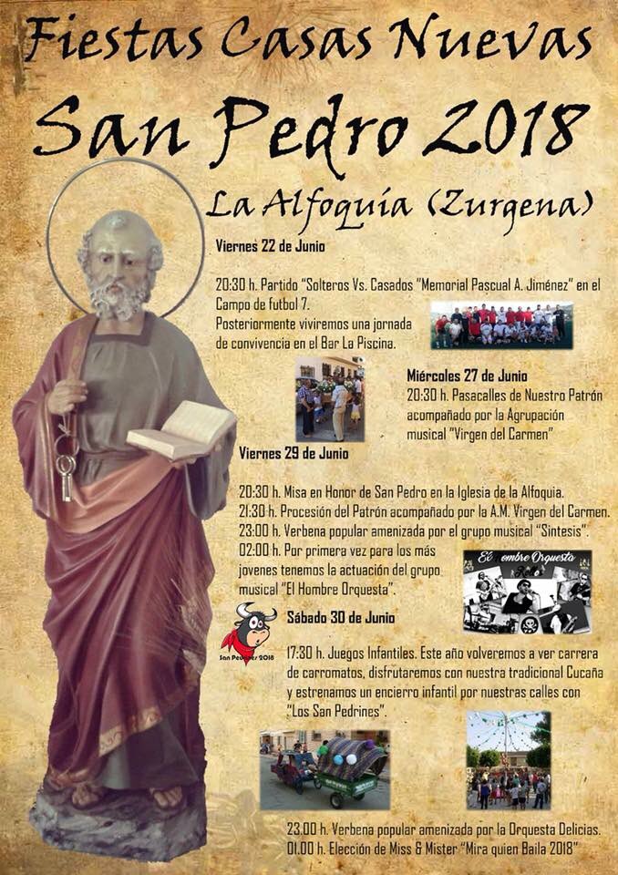 No hay mejor manera de empezar el verano. ¡Disfruta de la llegada del buen tiempo con las Fiestas de San Pedro en Zurgena!
