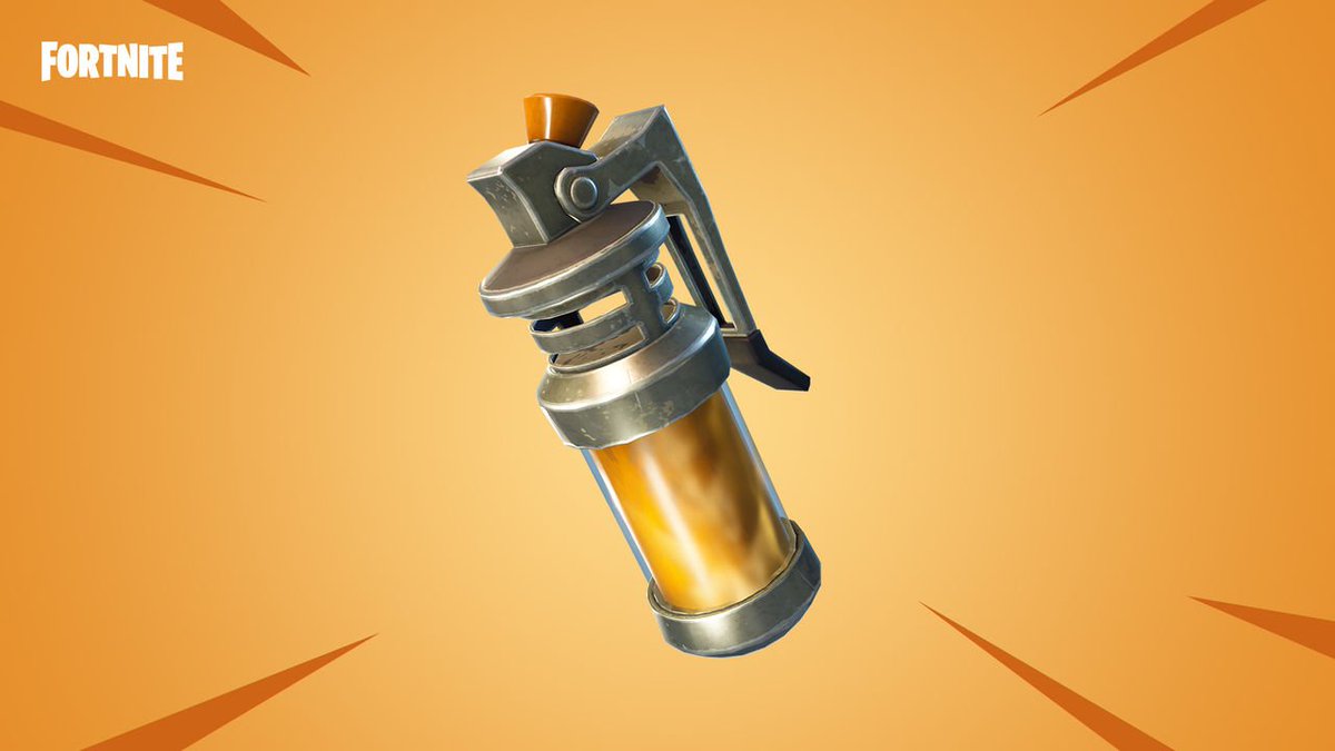 TeknikHypeSve's tweet photo. Stinbomb kommer till Fortnite, bokstavligt talat en stinkbomb.

#Fortnite #Patch44

https://t.co/kt4s7DdCPN https://t.co/ahN55sShKs