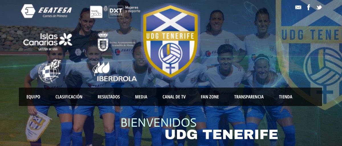 [NOVEDADES] Presentamos nuevo escudo y web: udgtenerife.com