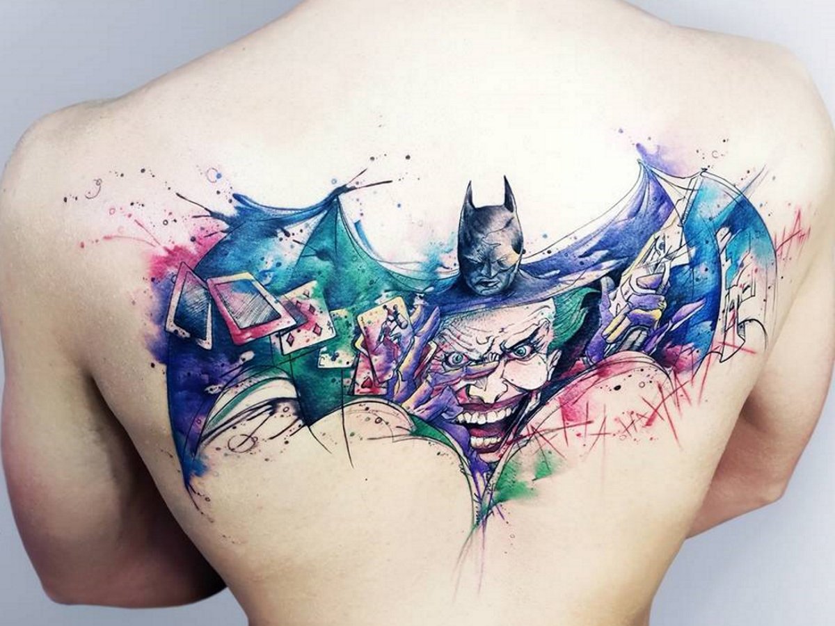 3D Batman Gotham City Tattoo | Best tattoo design ideas | Optical illusion  tattoo, 3d tattoos, 3d tattoo