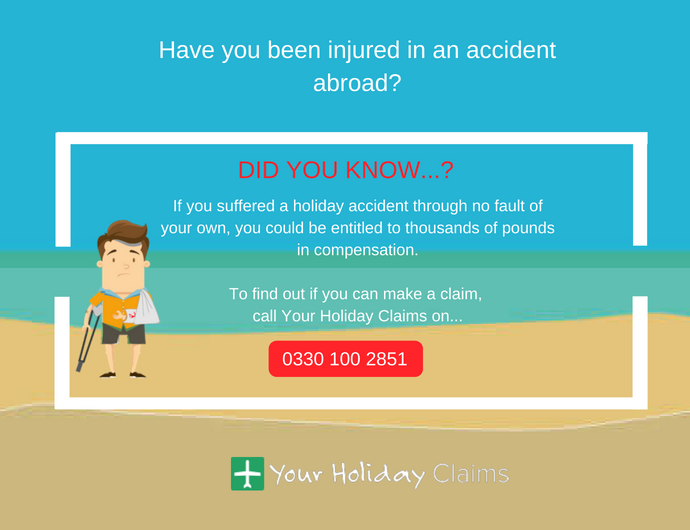 YHC_Solicitors's tweet photo. Holiday accidents can and do happen.

If you have been injured abroad on a #package #holiday through no fault of your own, find out how the dedicated YHC team could help you receive the compensation you deserve: https://t.co/LsqVqwRTGN
#HolidayAccident #Travel #Solicitors https://t.co/xIL30Ce7j1