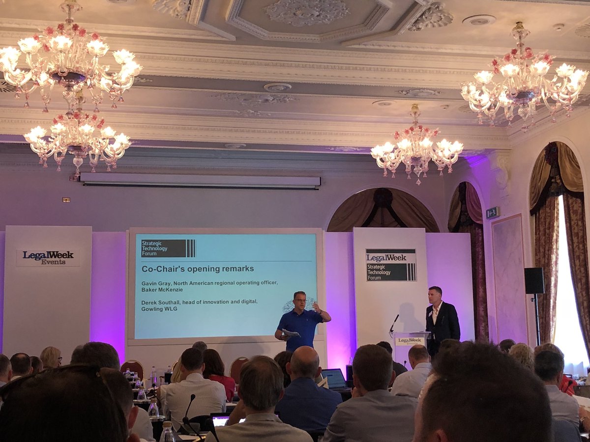 SamiaRauf's tweet image. Kicking off @LegalWeek  #strategicTech 2018 @intapp