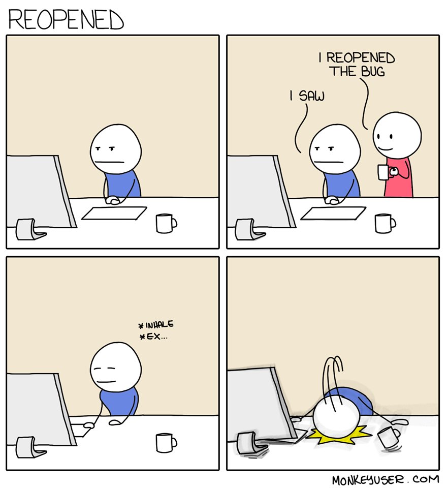 UK_Sogeti's tweet image. #Reopened #MonkeyUser Thanks to the fab @ismonkeyuser for these #LunchtimeLaughs :D #Cartoon #Joke