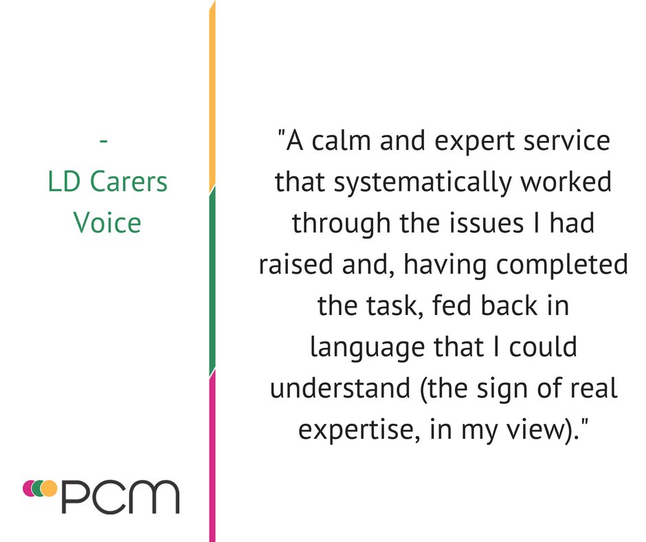 We've had a brilliant few weeks of supporting our IT clients, with some fantastic feedback. Here's a testimonial from LD Carers Voice...