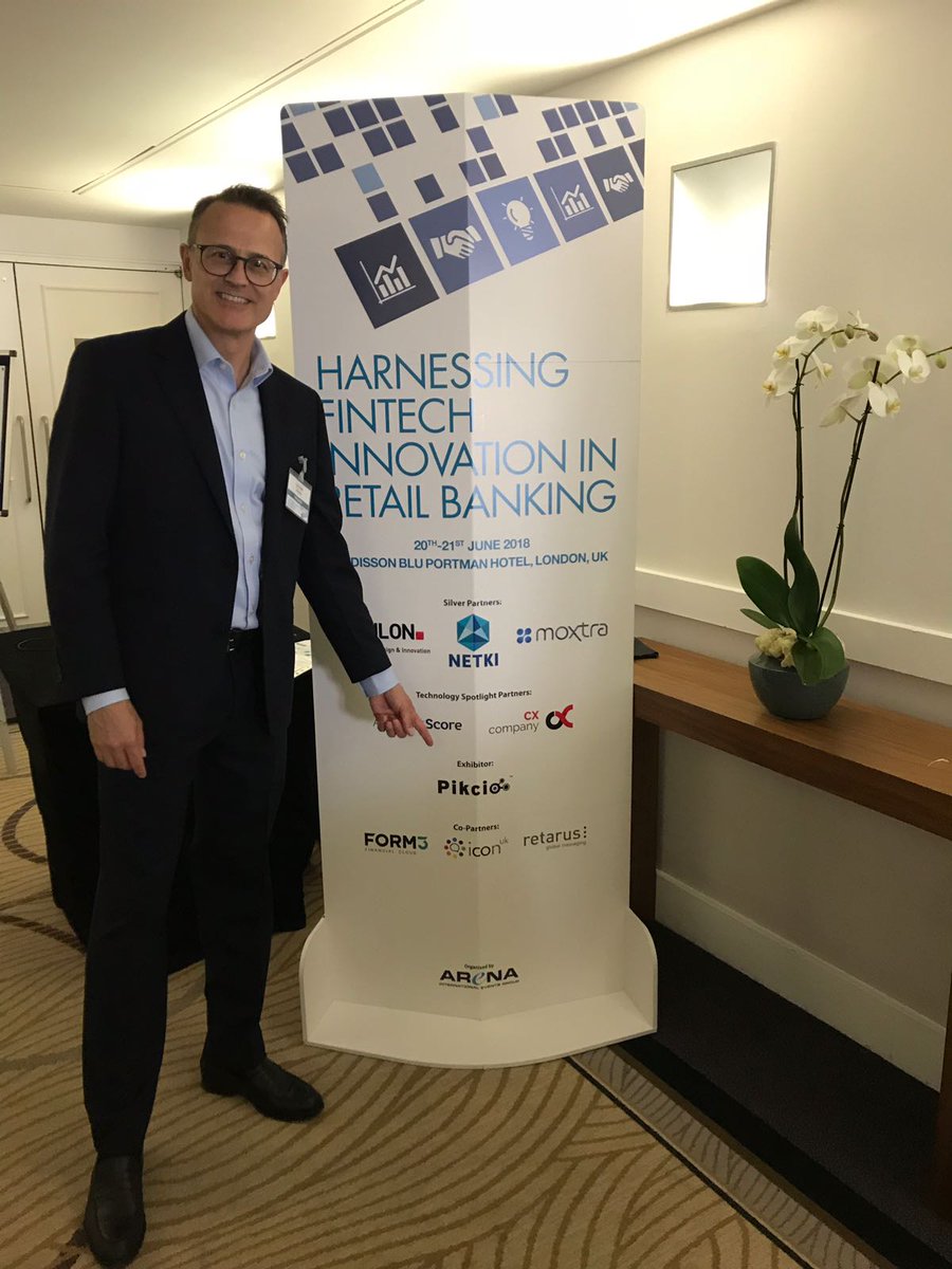 ArenaFinancial's tweet photo. @pikciochainpkc is exhibiting at the Harnessing Fintech Innovation in Retail Banking conference #FintechArena https://t.co/1dvXjNMh4K https://t.co/8LVMorkkvc