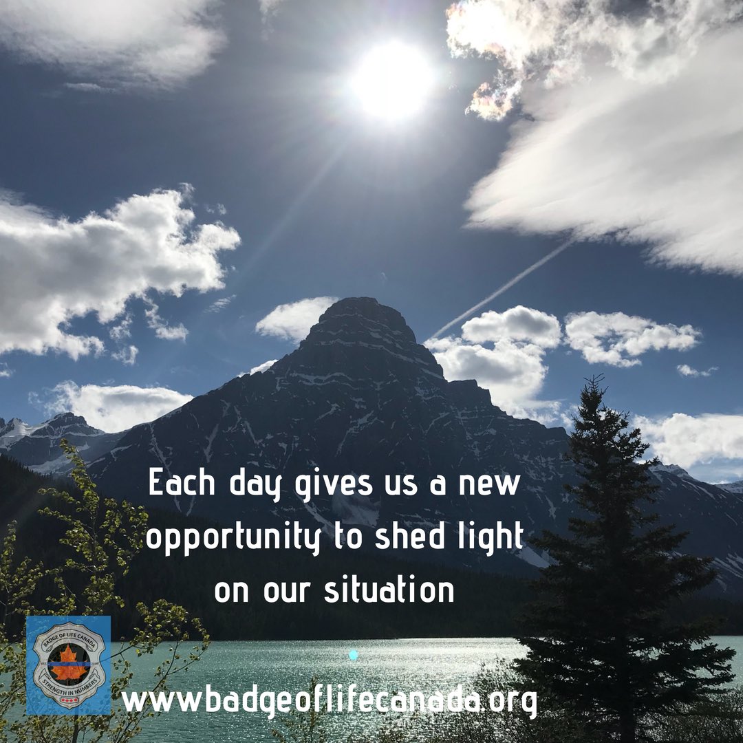 BadgeLifeCanada's tweet photo. There is always RISK stepping outside our comfort zones...but each new day can become a positive growth experience if we complete our own bucket-work >BOLC #FindYourTribe #suicideprevention #StrengthinNumbers https://t.co/mHBadj4re4
