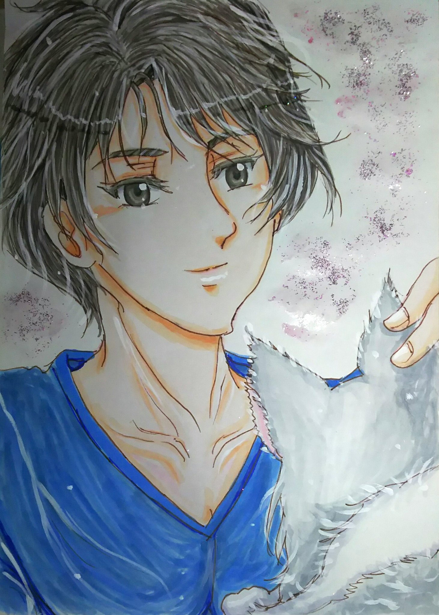 Edopyon プロメア 鋼 博豚 ユーリ等大好き ｶｰﾌﾟlove スンギル君の6 6のお誕生日は遥かに前ですが ６月中ですのでお祝いさせてください クールビューティーな彼も好きです 彼の涙にも心を締め付けられました 愛犬に見せるような優しい