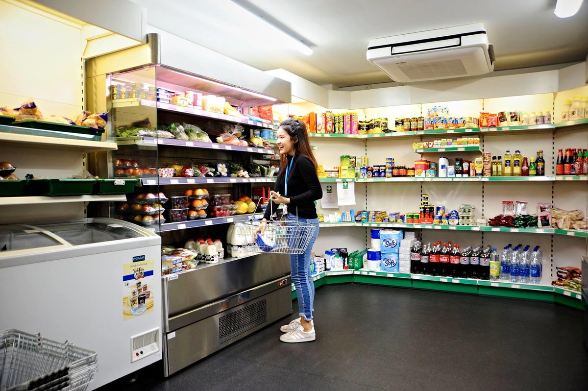 INTOStudy's tweet photo. A lot of our #INTOfriends wondered where they'd get their food shop when they were studying abroad. At @INTO_Exeter their is an Asian grocery shop right next to their accommodation!
Find out more about campus life: https://t.co/i40iOW6bX6
#INTOStudy #INTOExeter #duryardhalls https://t.co/4P1yBDgJmT