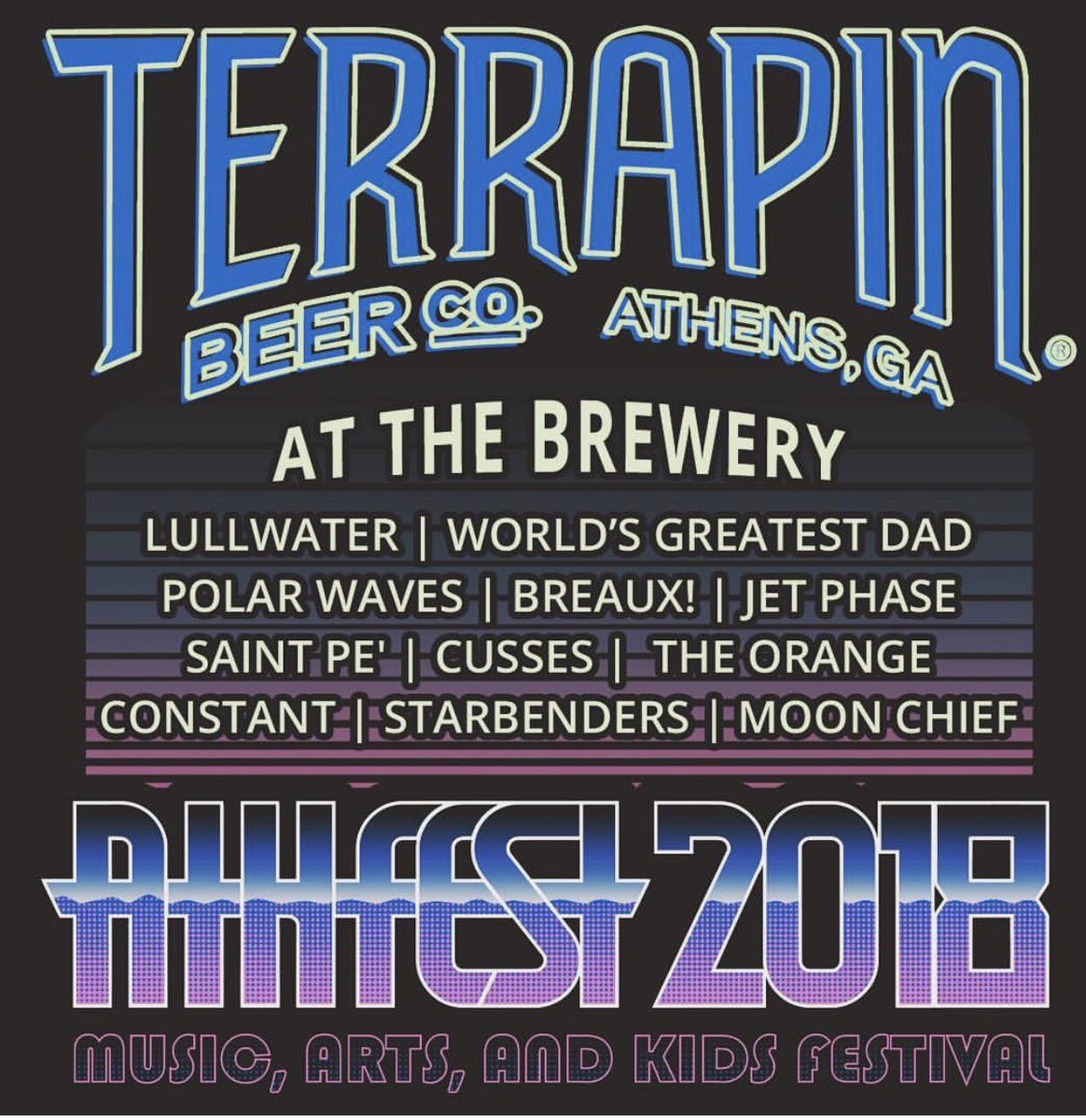 We play <a href="/AthFest/">AthFest</a> this Saturday at <a href="/TerrapinBeerGA/">Terrapin Beer in GA</a>