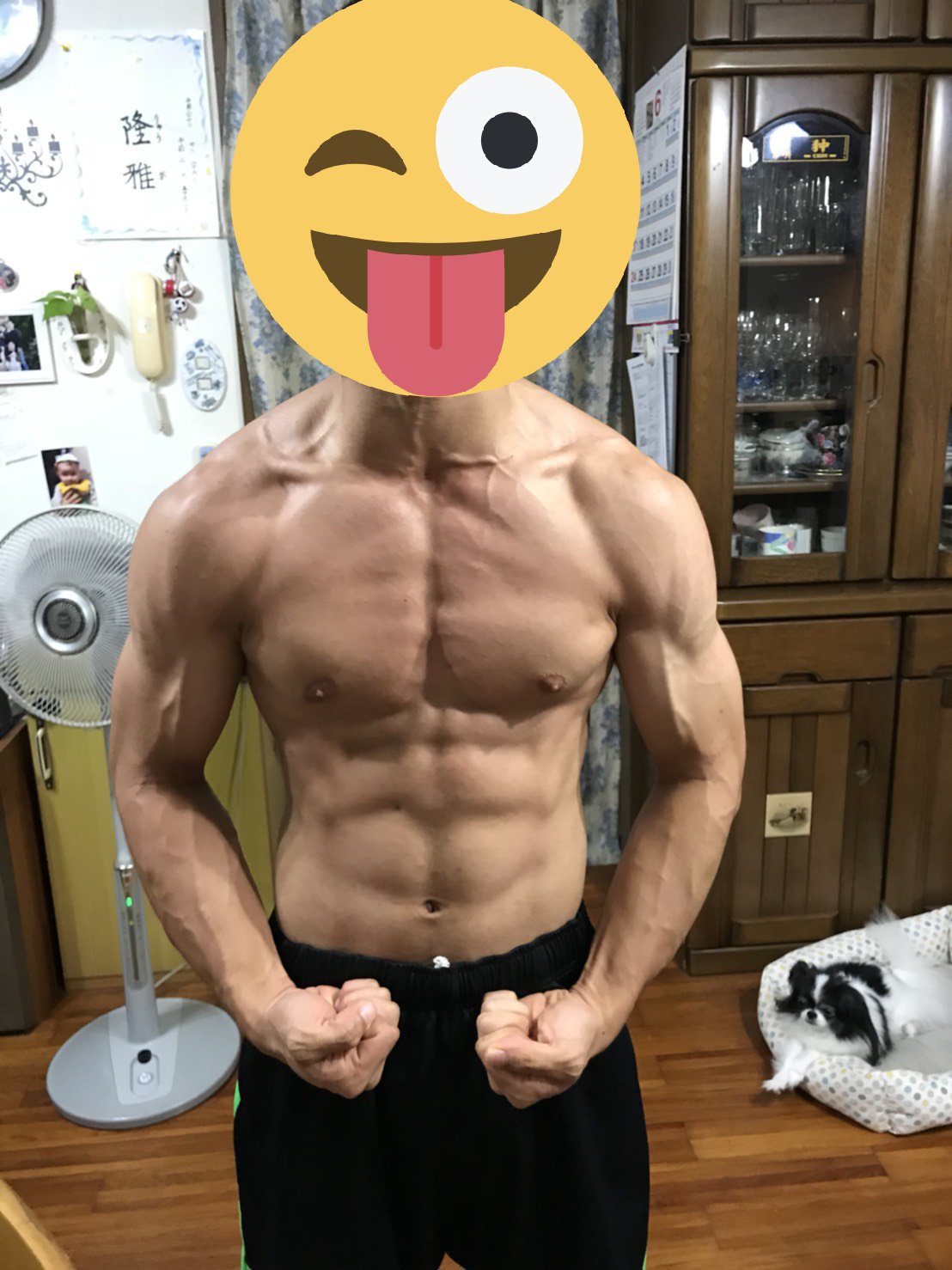 Uzivatel 雅 Na Twitteru 5月から6月にかけての成果です 目立った部分だと大胸筋の内側と上腕三頭筋が大きく発達し 三角筋と腹斜筋 がはっきりしてきました 課題点は大胸筋上部の不足ですね あと 顔が減点対象らしいので隠しておきます T Co Poeqd9dlve