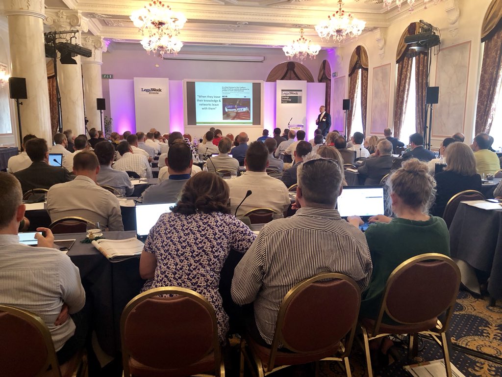 AJD_Parker's tweet image. Sell out year for #StrategicTech 2018. Great to see so many new faces this year, and of course, looking forward to catching up with some old friends over the course of the next 3 days #legalit @LegalWeek