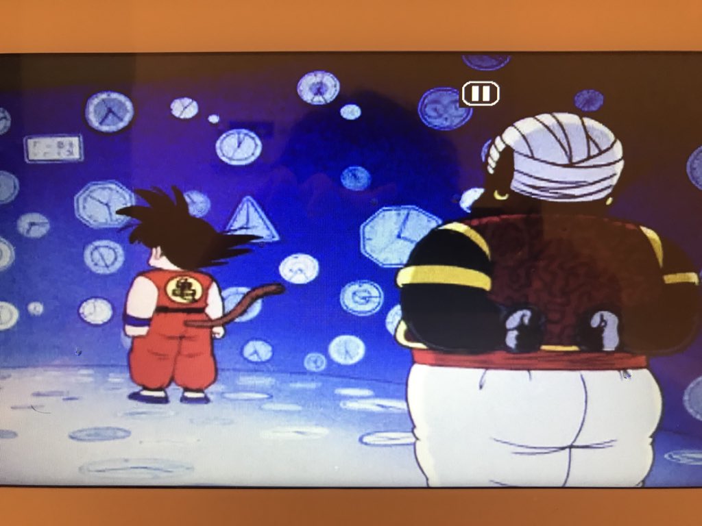 ウェハ 黄金の風 Na Twitteru お風呂でドラゴンボール無印鑑賞 今日は第129話 過去で修行回 今回もアニオリ 神殿にある時の部屋なるところから過去へ行き 武泰斗様と手合わせしたり 若い鶴仙人と戦ったり 若い亀仙人との掛け合いが微笑ましい 前回と打って