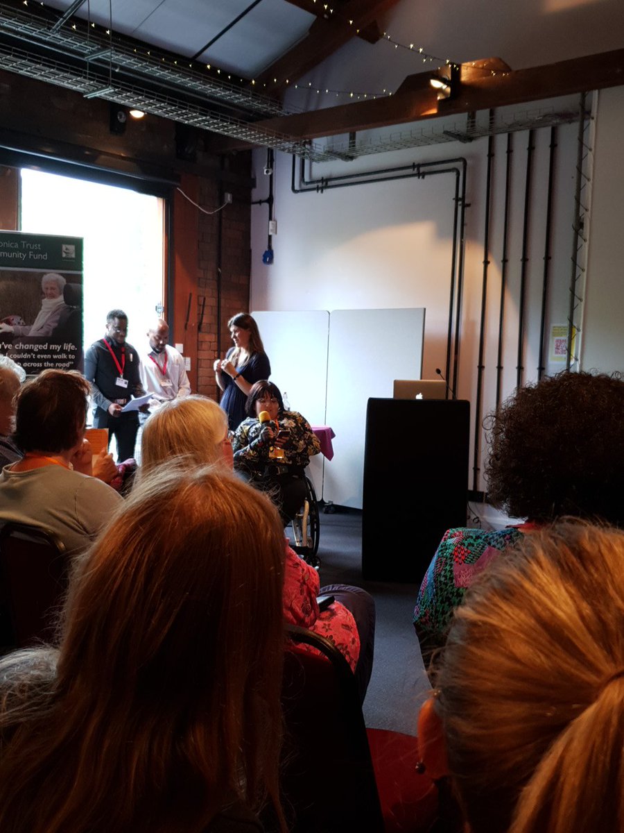 ShamAnwar3's tweet photo. Inspiring talks from organisations about inclusive living #wecil #eXPD8family #Bristol @MarkeXpd8 @@SuzeAnderson @PRoffey_eXPD8 https://t.co/rbrPYktBnZ