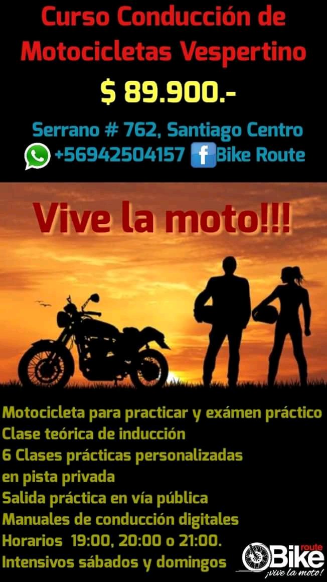 motoinstructor's tweet photo. @metrodesantiago .
Hay medios de transports más eficiente. Sólo debes aprender con responsabilidad https://t.co/tvflRpJYMc