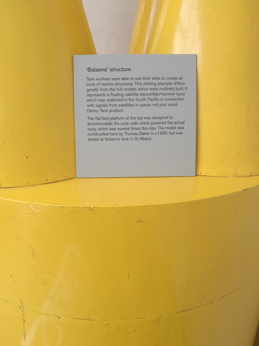 In Dumbarton. More images later. scottishmaritimemuseum.org/dumbarton-muse…