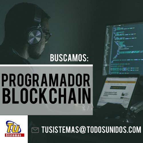 tusistemasca's tweet photo. Buscamos "Programador Blockchain" 👨‍💻
¿Estas interesado? Escríbenos a nuestro correo:
tusistemas@todosunidos.com ✉️
#empleo #programador #programmer #blockchain https://t.co/b9TmrL7Q8s