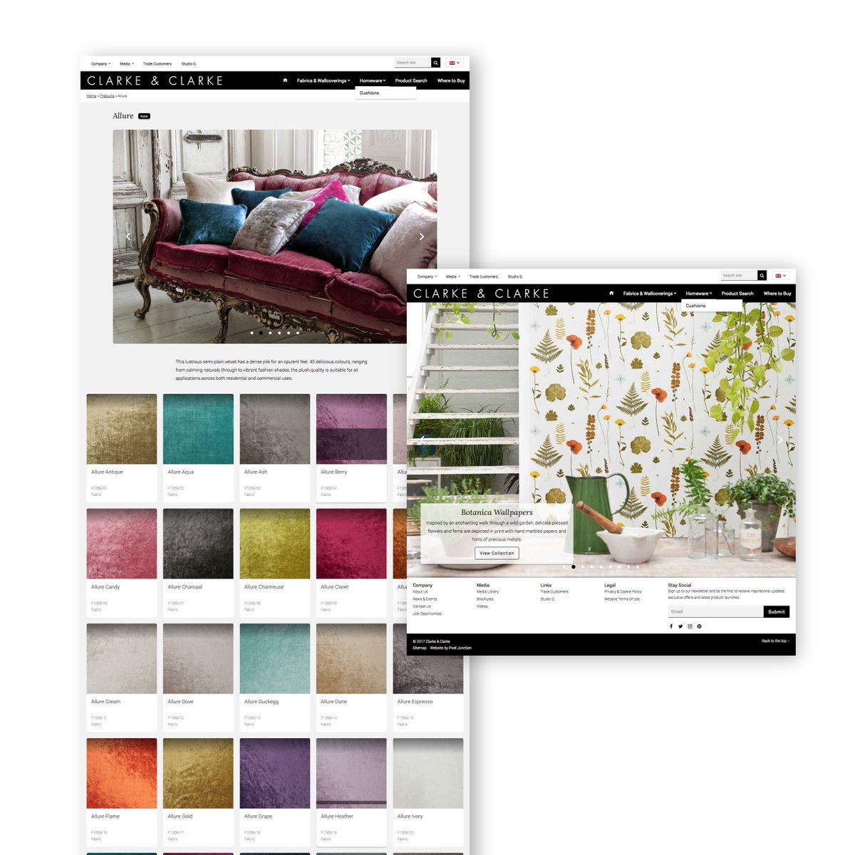 pixel_junction's tweet photo. Flat lays for @clarkeandclarke designs. Clean &amp; bright designs help to showcase their wonderful selection of fabrics and wallpapers. Head to their website to see what else they offer! https://t.co/a6cQlH6G7o https://t.co/geW0yBWSCz