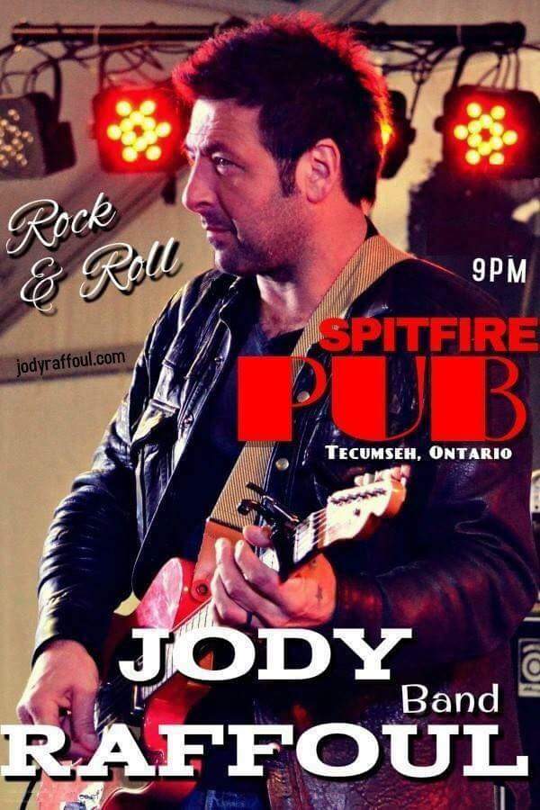 SpitfirePub's tweet photo. Jody Raffoul Live Friday June 22nd! https://t.co/5MhZPlygdI