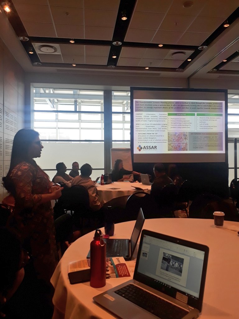 greeshma_hegde's tweet image. @maitreyikv from IIHS presents the #TransformativeScenarioPlanning process as method that contributes to #Adaptationpathways.
@ASSARadapt @iihsin @CollabAdapt