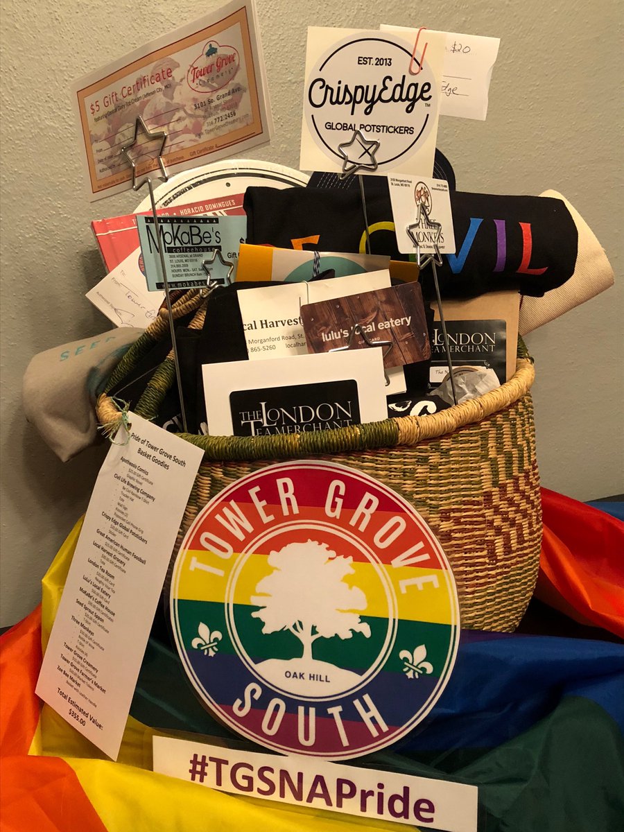 Hey! We'll have raffle tickets for sale at our monthly meeting today, 6/20. Don't miss out on your chance to win this AWESOME gift basket made possible by generous TGS businesses! Raffle drawing will take place at 7:30pm on 6/23 at TG Pride! #TGSNAPRIDE #TGS #PRIDE #TGSNA
