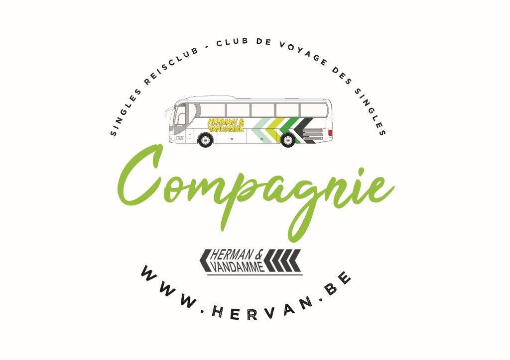 Wij stellen u met trots ons nieuw concept ‘Compagnie, singles reisclub’ voor. 

Bekijk onze thema-avonden en reisaanbod via volgende link: 
hervan.be/nl/de-compagni…

Lid worden?
Kan volledig gratis, stuur je gegevens door via info@hervan.be of bel 056 41 11 11