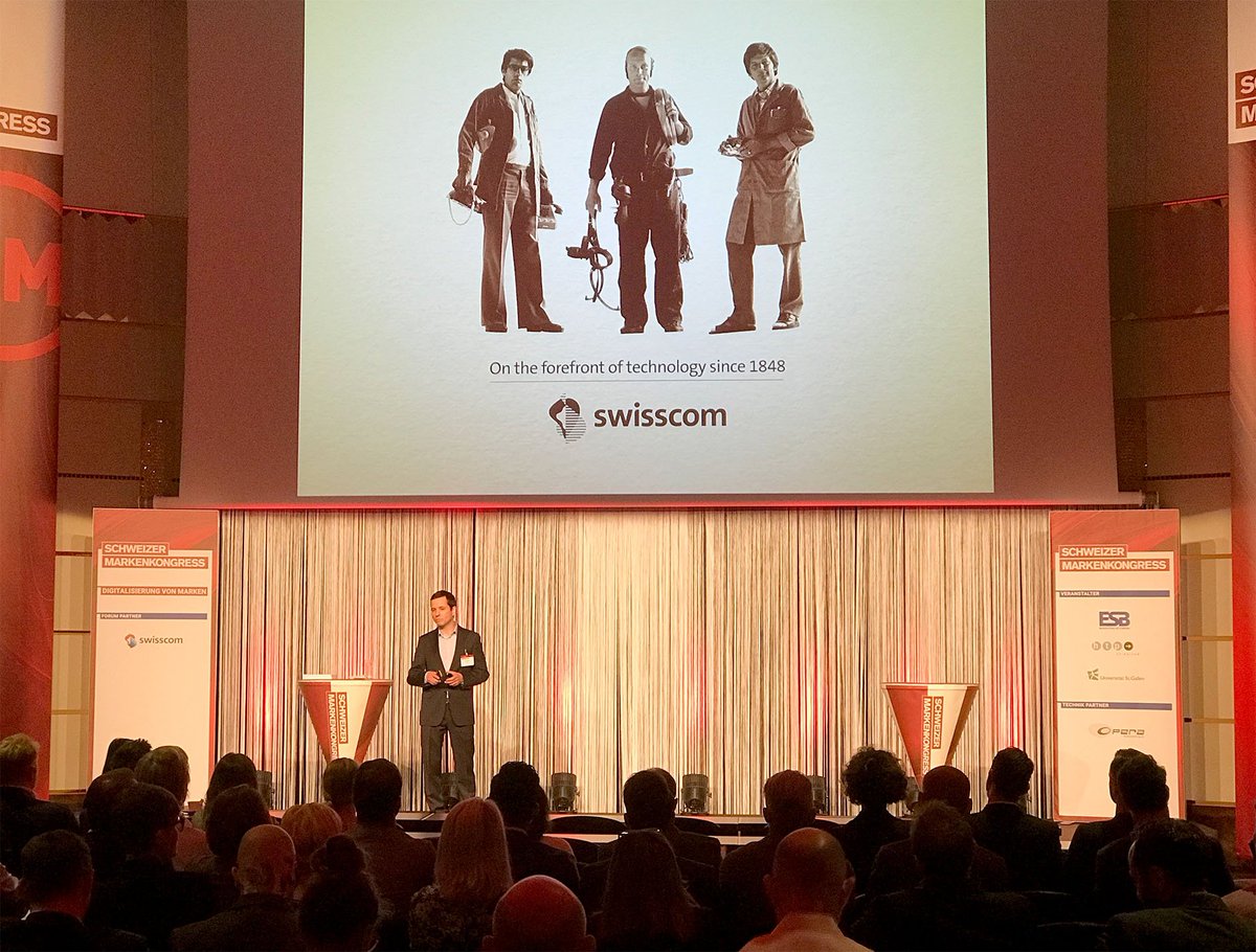 ogeuer's tweet photo. We shared our views on «#digitalisation of #brands» at Schweizer Markenkongress #smk18. It was my pleasure to host the #Swisscom forum with fantastic guests from @SRF and @UBS. Many thanks to everyone involved. https://t.co/2qM9hiSdnW https://t.co/l7KQbq3OmO