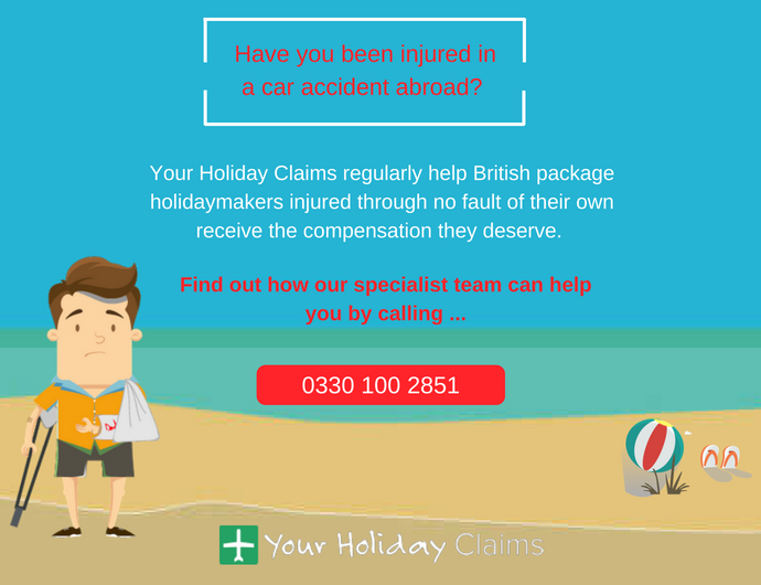 YHC_Solicitors's tweet photo. Suffering a #car #accident abroad can be incredibly distressing. 

At YHC our expert solicitors regularly help British holidaymakers injured through no fault of their own receive the compensation they deserve. 

Find out if you can make a claim here: https://t.co/Z4CZb0F8Ea https://t.co/Kxfx60ySER