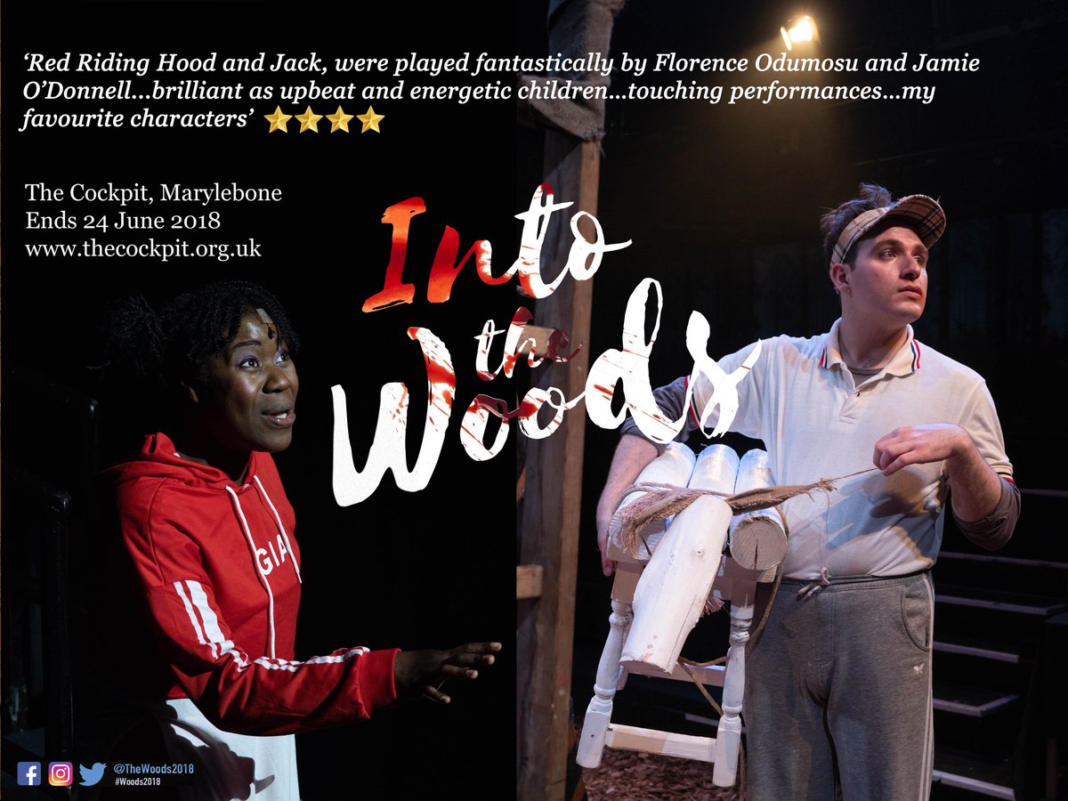 FINAL WEEK OF INTO THE WOODS! 
Come and see it. You're going to regret it if you don't.
Honestly.
Book.
#sondheim #musicaltheatre #London #londontheatre #theatrelondon #musicals #finalweek #whatsonlondon 

ow.ly/gsF630kAbGk@Th… <a href="/allstarpro/">All Star Productions</a>