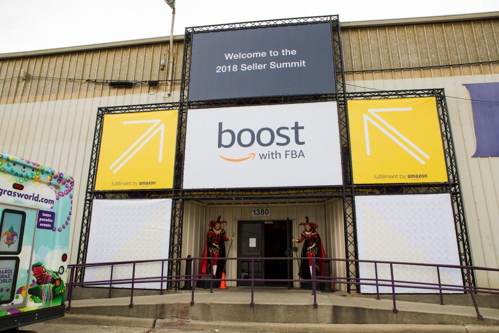 amazonnews's tweet photo. Fulfillment by Amazon is in #NOLA today, connecting with 1,000+ entrepreneurs that sell their products on our Marketplace. #BoostwithFBA2018 https://t.co/PdVHHJDJpU